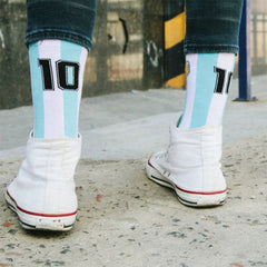 Blue - White